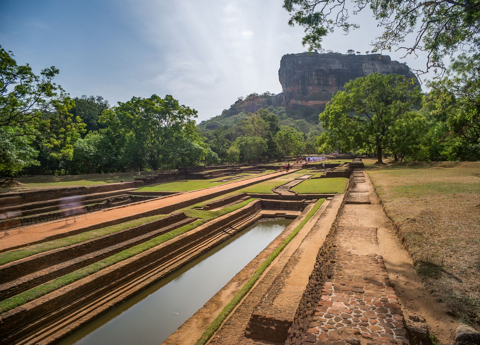 Sigiriya Lion Rock and gardens, Sri Lanka